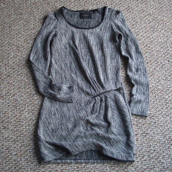 Maison Scotch stretch cotton boucle mini dress 1 S - Picture 1 of 7